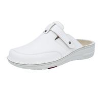 Berkemann Tec-Pro Mona, Sabot Professionnel, Femme, Blanc, Cuir