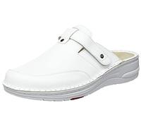 Berkemann Tec-Pro Mona, Sabot Professionnel, Femme, Blanc, Cuir