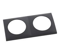 Berker 0918262515 Rahmen 2fach Integro Flow Anthrazit, Matt
