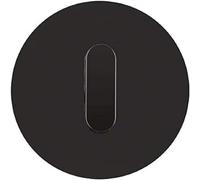 Berker 1001204500 Plaque de recouvrement avec bouton Noir