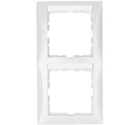 Berker 10128919 Avec Champ D'Inscription 2fach Verticale S.1 Blanc Polaire,