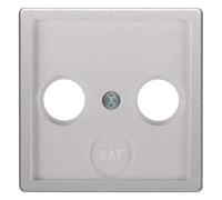 Berker 12036084 Pièce centrale 2 + 3 trous pour prise de courant Q.1 Insert/couvercle pour technique de communication 401133443087