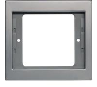 Berker 13137004 Cadre 1fach K.5 , Acier Inox, Métal Givré