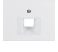 Berker 14077009 Pièce Centrale pour Uae Prise K.1 Blanc Polaire, Brillant