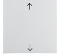 Berker 16208919 Bascule avec Impression Symbole Flèches S.1 Blanc Polaire , Poli