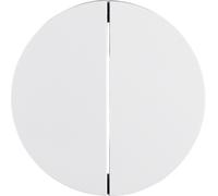 Berker 16232089 Boutons R.1/R.3 Blanc Polaire, Brillant