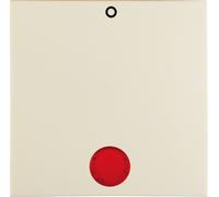 Berker 16248982 Bascule Avec Rouge Lentille Et Pression Sur " 0 ",Blanc Brillant