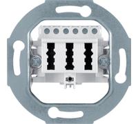 Berker 450009 Tae-Steckdose 3 X 6NFN Mécanismes Du Module Polaire Blanc / Mat