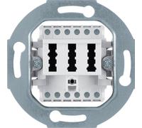 Berker 454409 Tae-Steckdose 2 x 6/6NFF Mécanismes Du Module Polaire Blanc / Mat