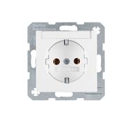 Berker 47501909 Prise Schuko S.1/B.3/B.7, Blanc Mat