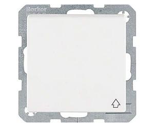 Berker 47516069 UP Prise rabattable Blanc polaire velours Q.1/Q.3