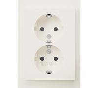 Berker 47597009 Prise Double Schuko K.1 Blanc Brillant