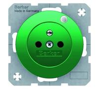 Berker 6765092003 - Prise Schuko 475501 - Noir Brillant