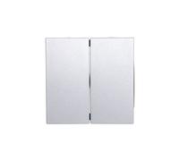 Berker B.1/B.3/B.7 B.KWADRAT Plaque double 16231404
