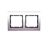 Berker B.3 Cadre en aluminium/double anthracite 10123004