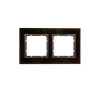 Berker B.7 cadre double verre anthracite 10126616