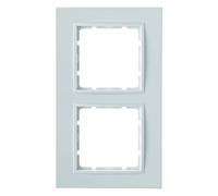 Berker/B.7 Double cadre blanc mat 10126919