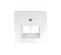 Berker/B.Quadrat 5314098982 hager polo 5907561851605 Lot de 2 centres de table Crème