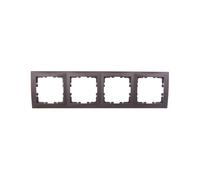 Berker B. Square Quadruple cadre anthracite 5310148996