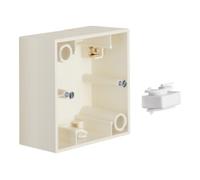 berker Berker Boîtier apparent 1f. blanc/transparent 10418982 Quantité:1