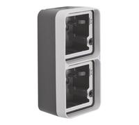 berker Berker Boîtier avec cadre pour entrée de câble lgr 6719333505 Quantité:1