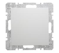 berker Berker Cache-prise pws/gl avec pièce centrale 6710098989 Quantité:1