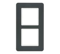 berker Berker Cadre 2f. anthracite/satiné 10126186 Quantité:1