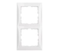 Berker 10128989 Cadre double S.1 Blanc polaire brillant