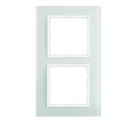 Hager Cadre B7 80 x 80 – 2 éléments – Verre
