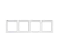 berker Berker Cadre 4f. horizontal pour champ Q.3, pw. velours 10246099 Quantité:1
