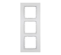 berker Berker Cadre alu/mat triple 10136424 Quantité:1