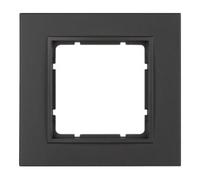 Hager Cadre B7 1 poste anthracite mat