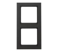 Berker Q.3 double cadre universel anthracite/velours 10126096