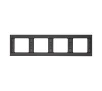 berker Berker Cadre K.1 4 fois horizontal anthracite 13837006 Quantité:1