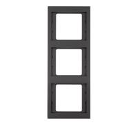 berker Berker Cadre K.1 triple vertical anthracite 13337006 Quantité:1