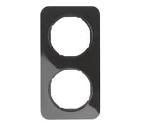 berker Berker Cadre noir/gris 2 fiches 10122145 Quantité:1