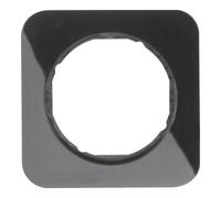 berker Berker Cadre sw/gl 1 poste, rond 10112145 Quantité:1