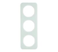 berker Berker Cadre verre/poussoir triple 10132109 Quantité:1
