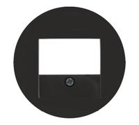 berker Berker Élément central noir/gris avec découpe TAE 10382045 Quantité:1
