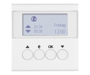 berker Berker Horloge de commande de volet roulant blanc polaire brillant 85741189 Quantité:1