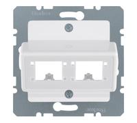 berker Berker Plaque centrale pour 1 ou 2 modules individuels 147209 Quantité:1