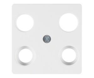 berker Berker Plaque centrale pws pour prise antenne 4 trous 148309 Quantité:1