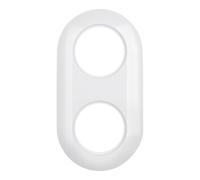berker Berker Plaque combinée 2x poussoir 138129 Quantité:1