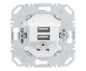 berker Berker Prise de charge USB 230V double 3A blanc polaire 260209 Quantité:1
