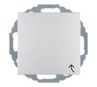 berker Berker Prise Schuko alu/mat avec couvercle rabattable 47441404 Quantité:1