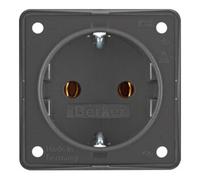 berker Berker Prise Schuko anthracite avec bornes de connexion 947782505 Quantité:1