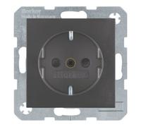 berker Berker Prise Schuko anthracite/mat 47231606 Quantité:1