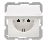 berker Berker Prise SCHUKO avec couvercle rabattable 47516089 Quantité:1