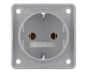 berker Berker Prise Schuko encastrée avec bornes de connexion 947782506 Quantité:1
