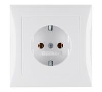 Berker Prise SCHUKO pws/gl 47428989 m – plaque de recouvrement S.1